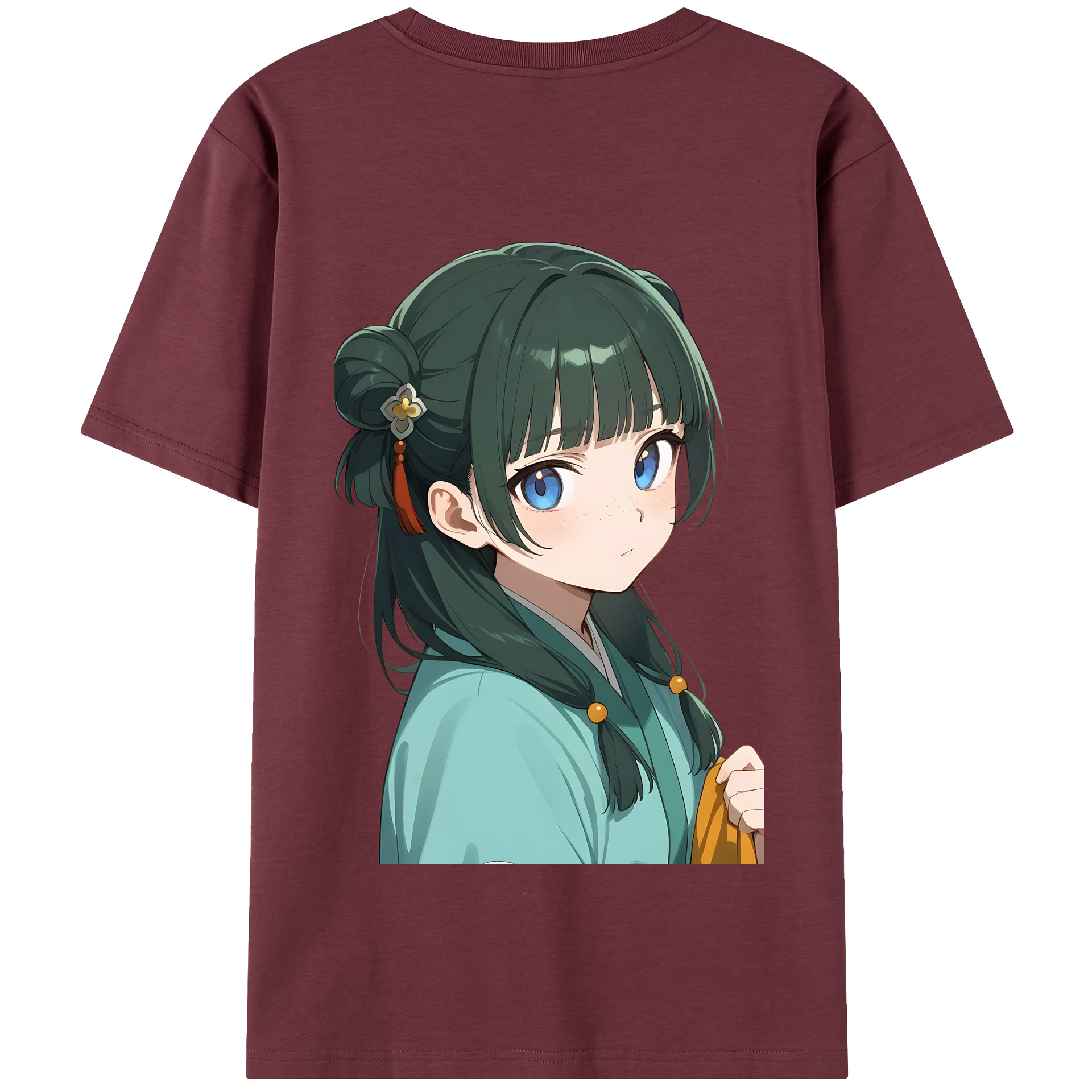 （画像用） 薬屋のひとりごと The Apothecary Diaries 綿100％半袖Tシャツ（背面プリント）